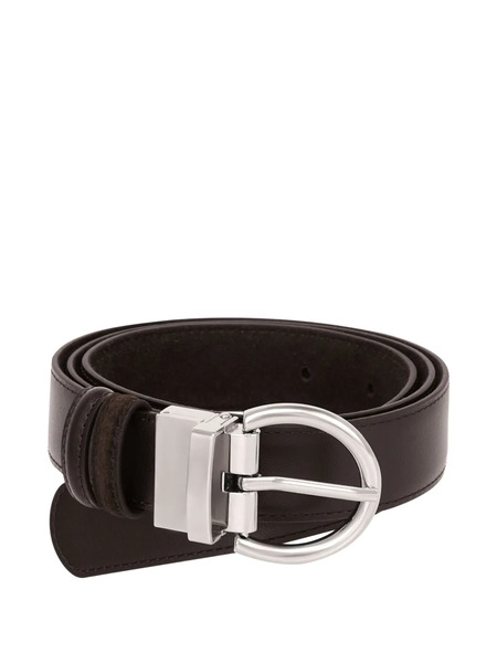  Potamy Round-buckle Belt - Brown 
