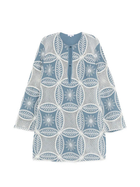  Poupette St Barth Gia Mini Dress - Blue 