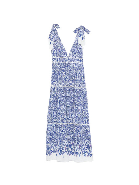  Poupette St Barth Perla Maxi Dress - Blue 