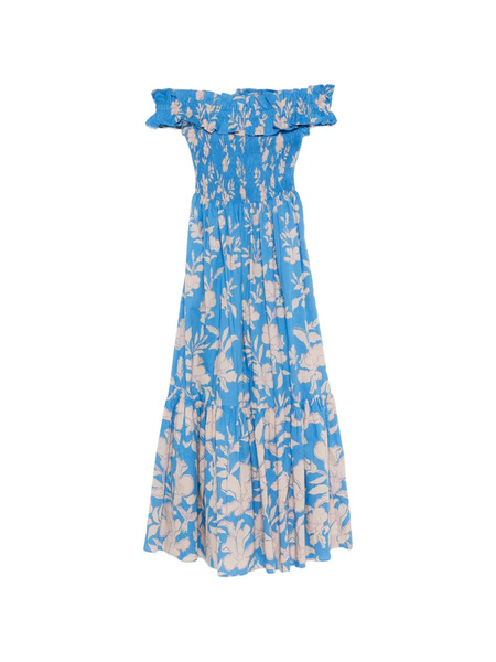  Poupette St Barth Suzanne Maxi Dress - Blue 