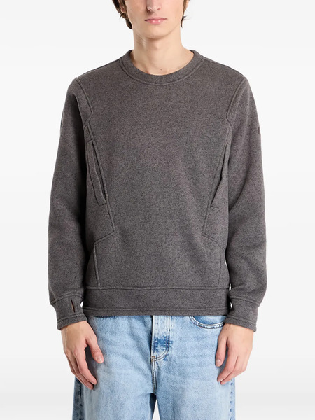  Poutnik By Tilak Chest-pockets Sweatshirt - Grey 