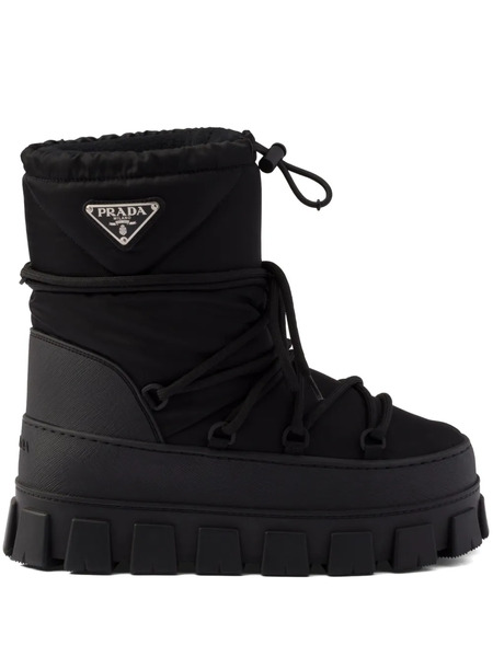  Prada Aprés-ski Boots - Black 
