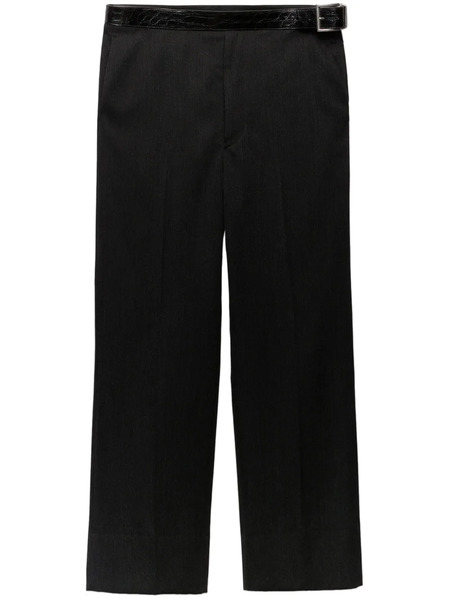  Prada Belted Chino Trousers - Blue 