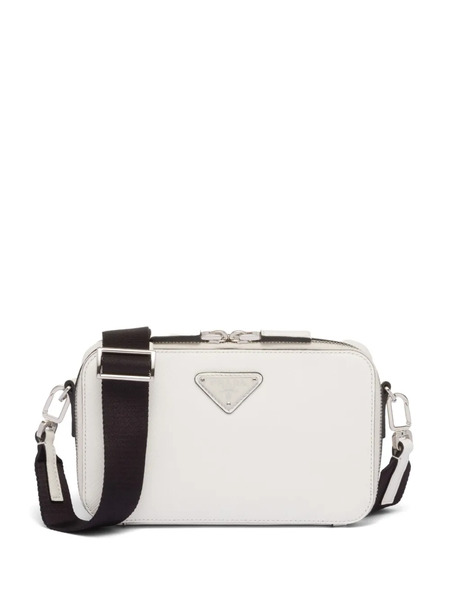  Prada Brique Crossbody Bag - White 