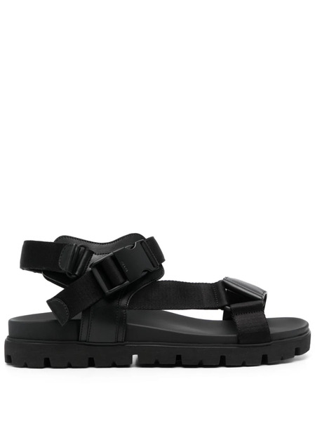  Prada Buckle-fastening Open-toe Sandals - Black 