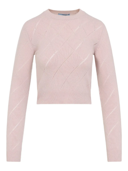  Prada Cashmere Jumper - Pink 