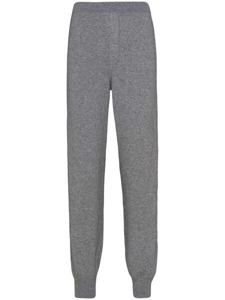  Prada Cashmere Track Pants - Grey 