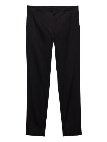  Prada Cotton Poplin Trousers - Black 