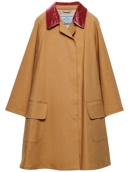  Prada Cotton Raincoat - Brown 