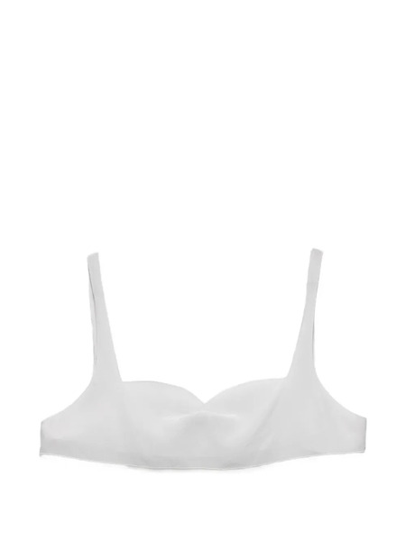  Prada Crepe De Chine Top - White 