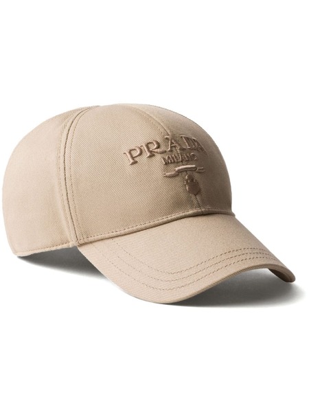  Prada Drill Baseball Cap - Neutrals 