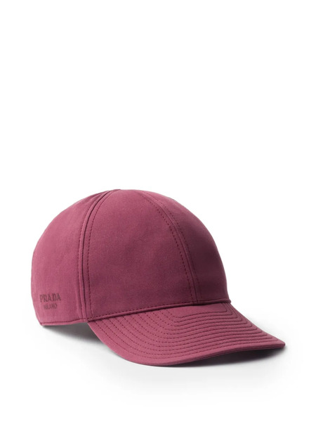  Prada Embroidered-logo Baseball Cap 