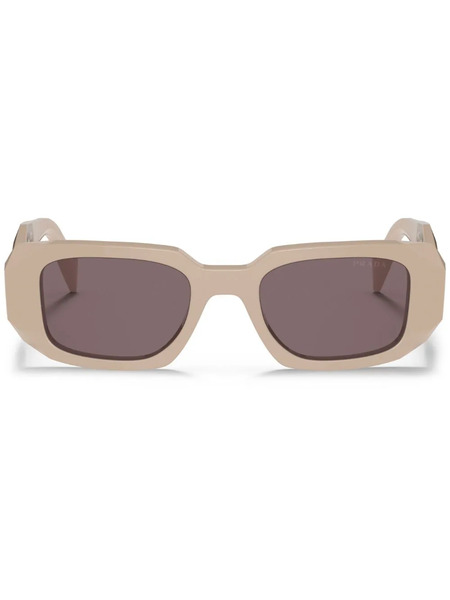  Prada Eyewear Rectangle-frame Glasses - Neutrals 
