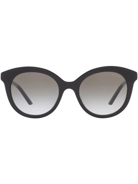  Prada Eyewear Round Frame Sunglasses - Black 