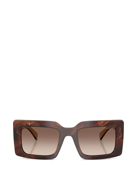  Prada Eyewear Square-frame Sunglasses - Brown 