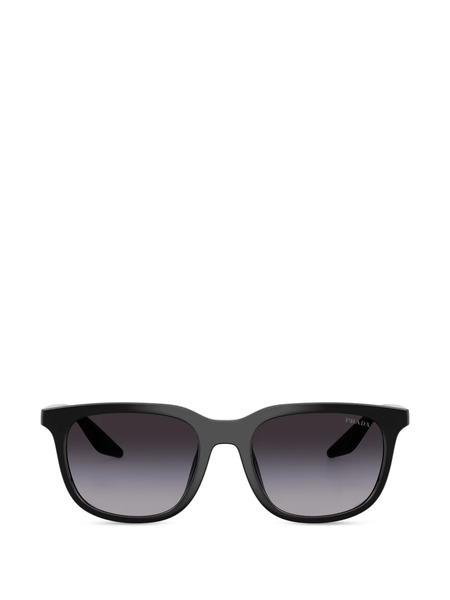  Prada Eyewear Square Sunglasses - Black 