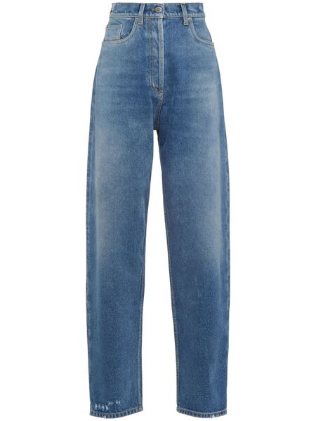  Prada High-rise Straight-leg Jeans - Blue 