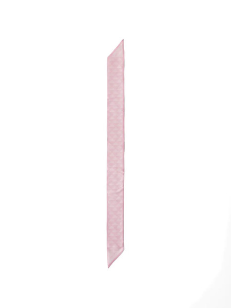  Prada Jacquard Silk Tie - Pink 