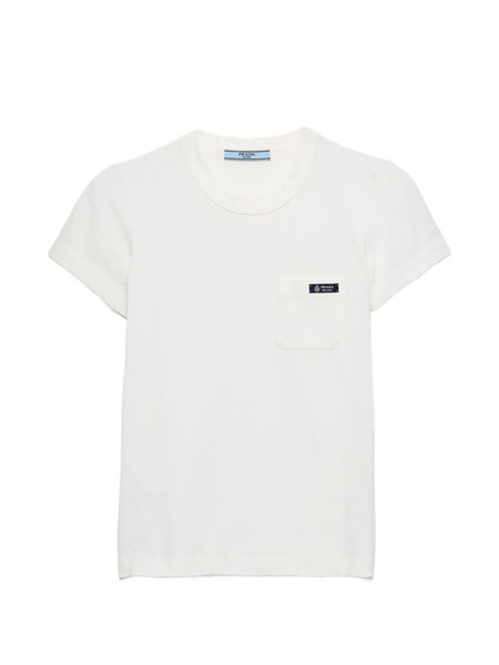  Prada Jersey T-shirt - White 