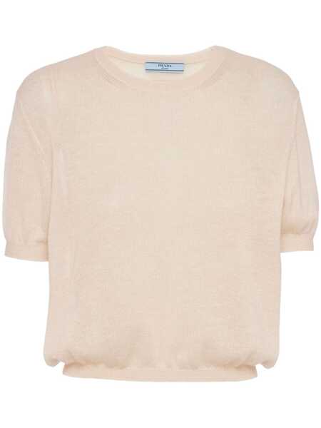  Prada Layered Cashmere Jumper - Neutrals 