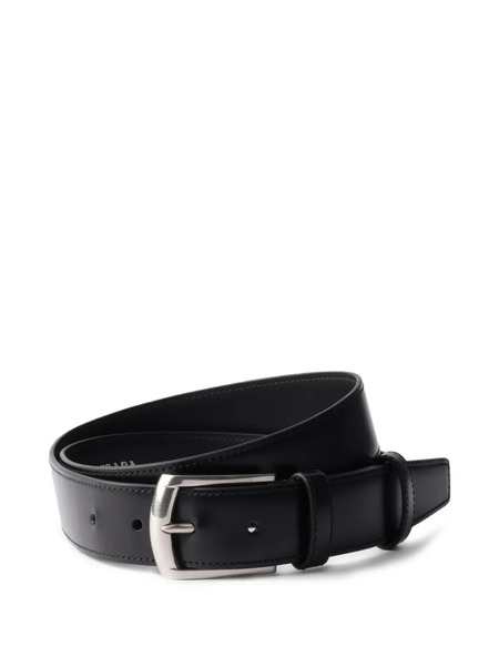  Prada Leather Belt - Black 