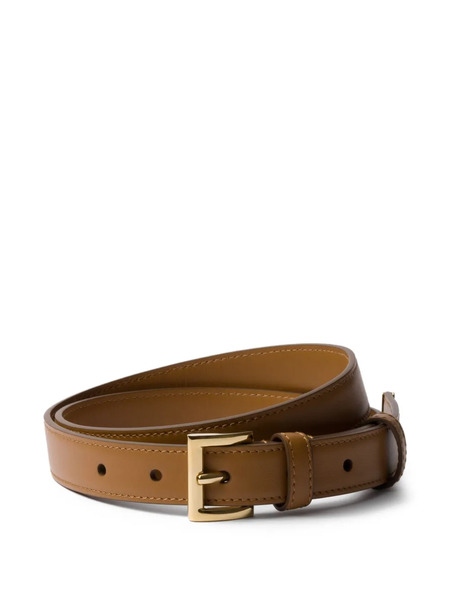  Prada Leather Belt - Brown 