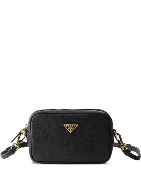  Prada Leather Mini Bag - Black 
