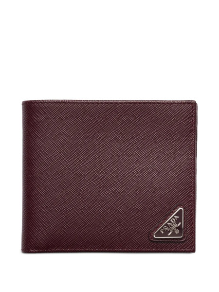  Prada Leather Wallet - Red 