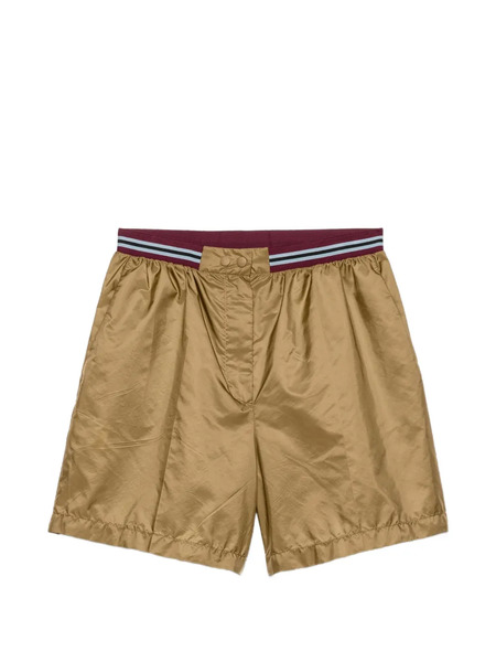  Prada Lightweight Re-nylon Bermuda Shorts - Neutrals 