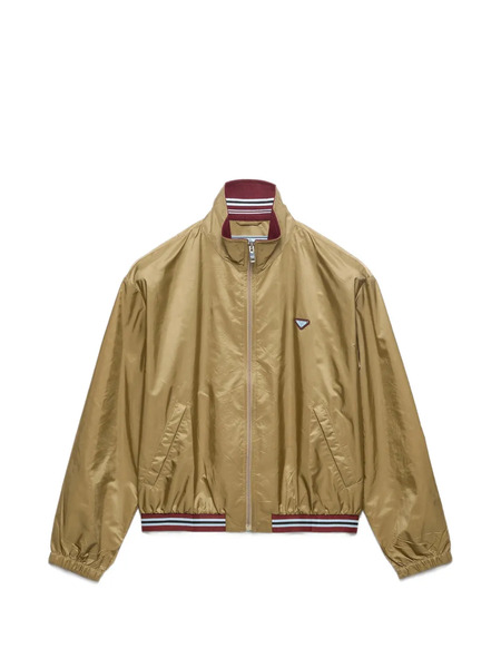  Prada Lightweight Re-nylon Blouson Jacket - Neutrals 