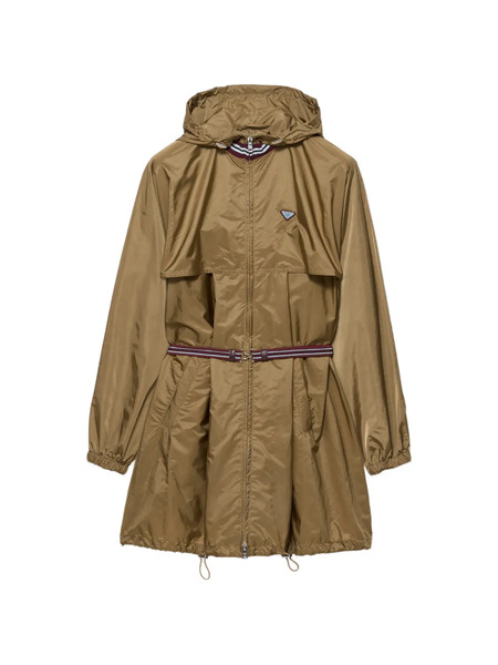  Prada Lightweight Re-nylon Raincoat - Brown 