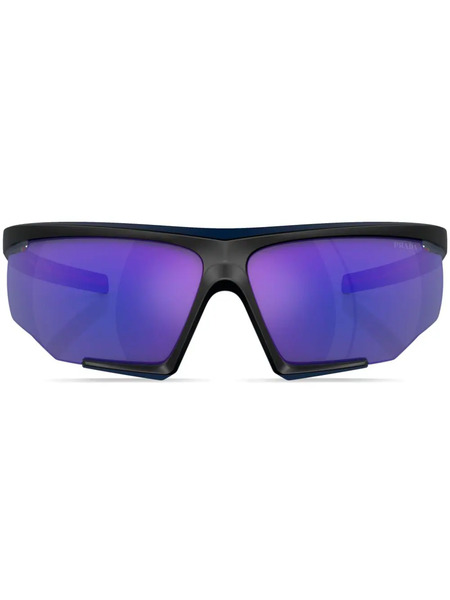  Prada Linea Rossa Oversize-frame Sunglasses - Black 