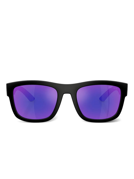  Prada Linea Rossa Square-frame Sunglasses - Black 
