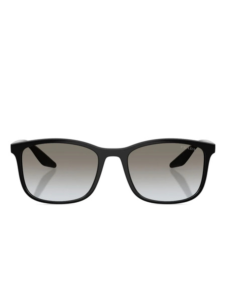  Prada Linea Rossa Square-frame Sunglasses - Black 