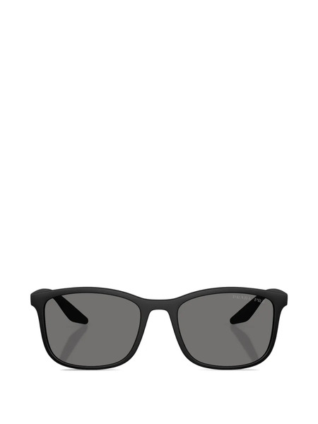  Prada Linea Rossa Square-frame Sunglasses - Black 