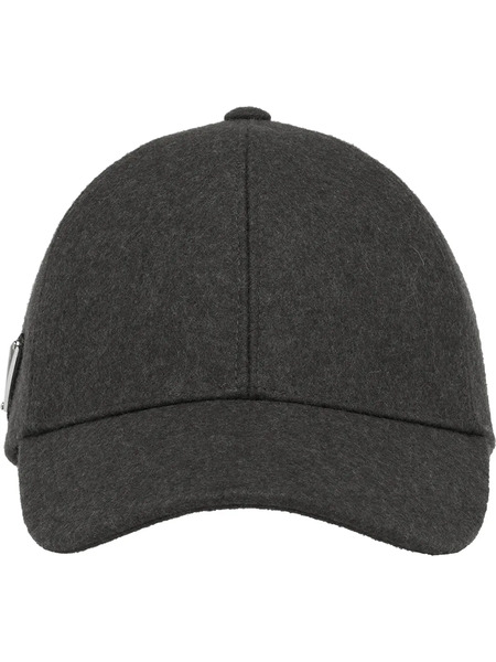  Prada Loden Baseball Cap - Grey 