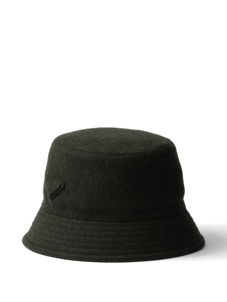  Prada Loden Bucket Hat - Green 