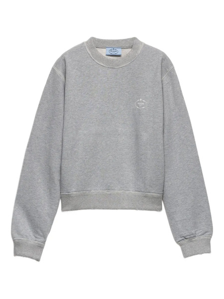  Prada Logo-print Sweater - Grey 