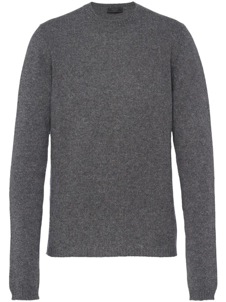  Prada Long-sleeve Cashmere Jumper - Grey 