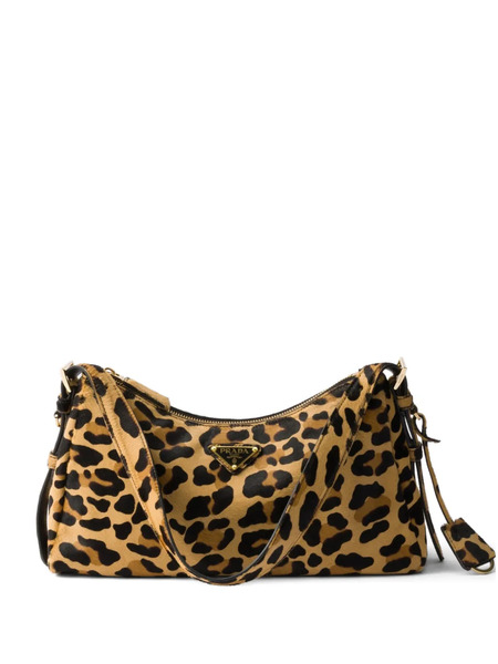  Prada Medium Aimèe Printed Shoulder Bag - Neutrals 