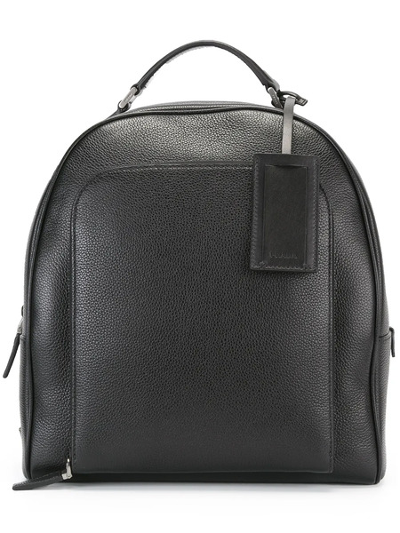  Prada Minimal Style Backpack - Black 