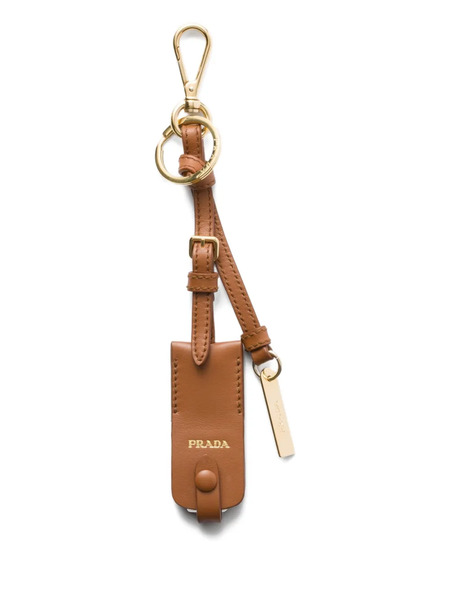  Prada Mirror-case Keychain - Brown 