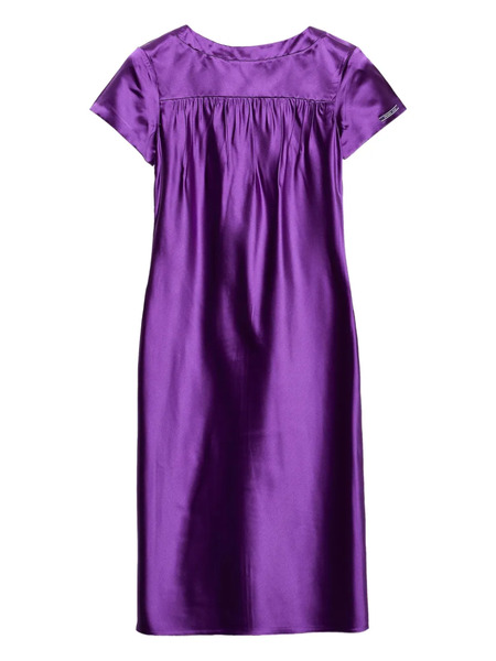  Prada Old Duchesse Midi Dress - Purple 