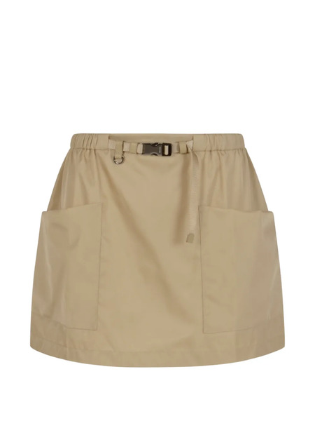  Prada Patch-pocket Skirt - Neutrals 