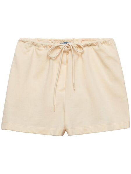  Prada Piqué Shorts - Yellow 