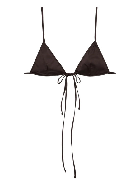  Prada Poplin Bra - Brown 