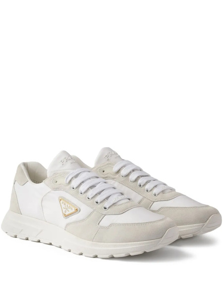  Prada Prax 2.0 Logo-embellished Sneakers - White 
