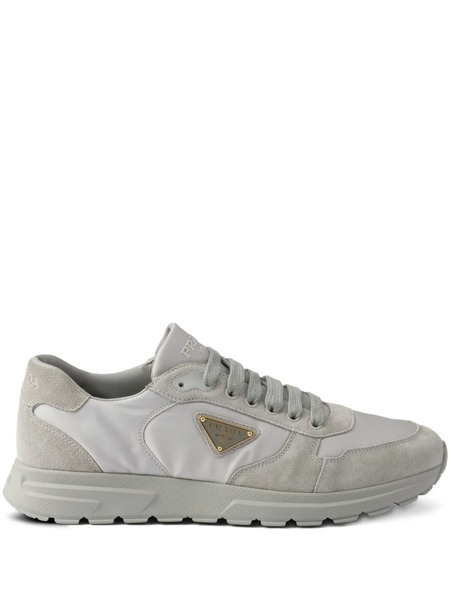  Prada Prax 2.0 Suede-detail Sneakers - Grey 