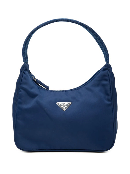  Prada Pre-owned 2000-2013 Mini Tessuto Sport Shoulder Bag - Blue 