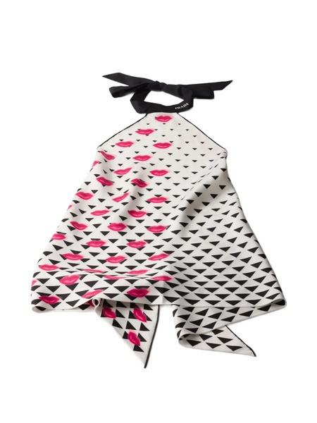  Prada Printed Top - White 